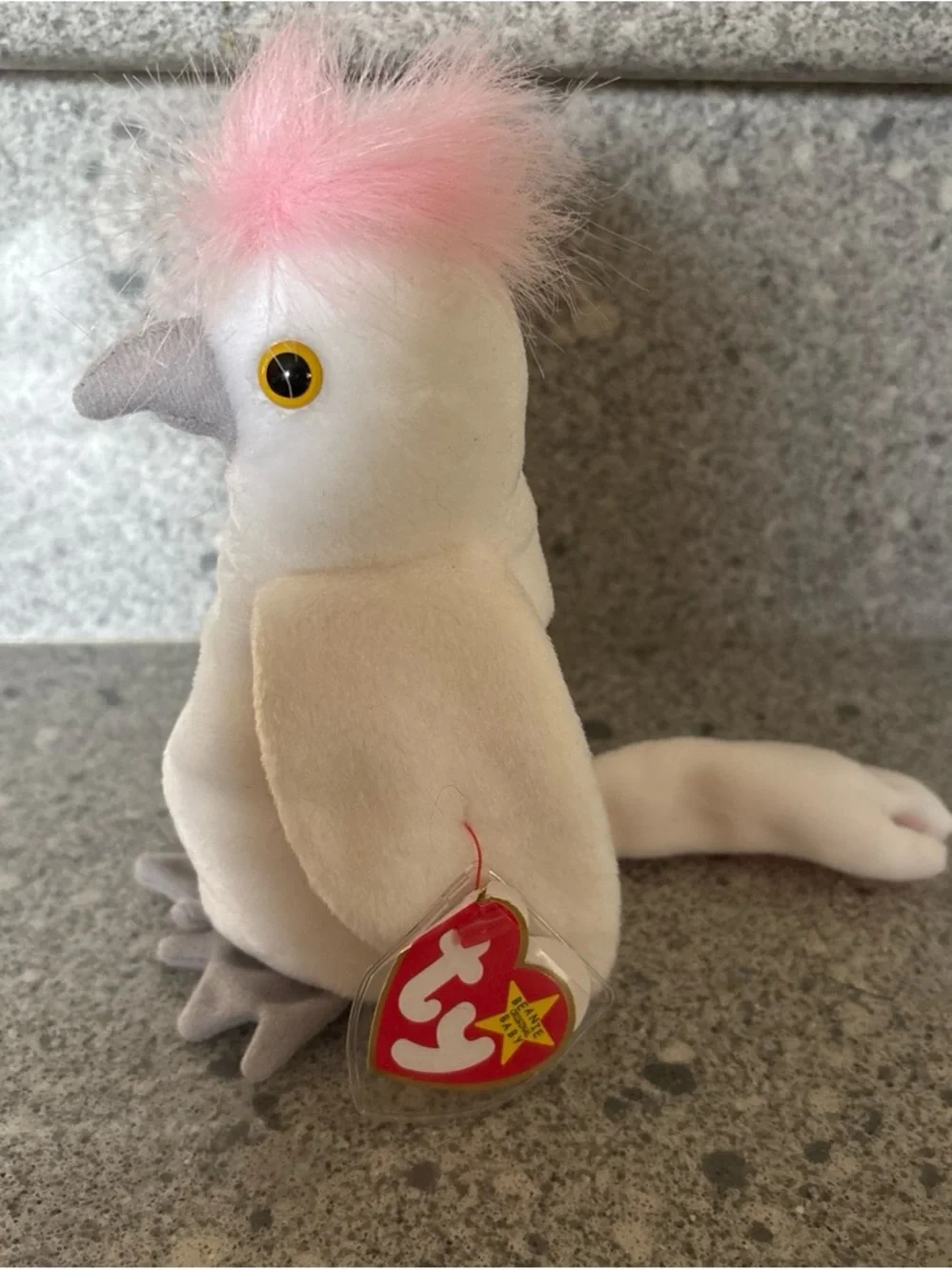 Beanie Baby KuKu the Cockatoo